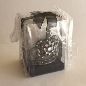 NIB All For Giving Pewter Turtle Candle Holder